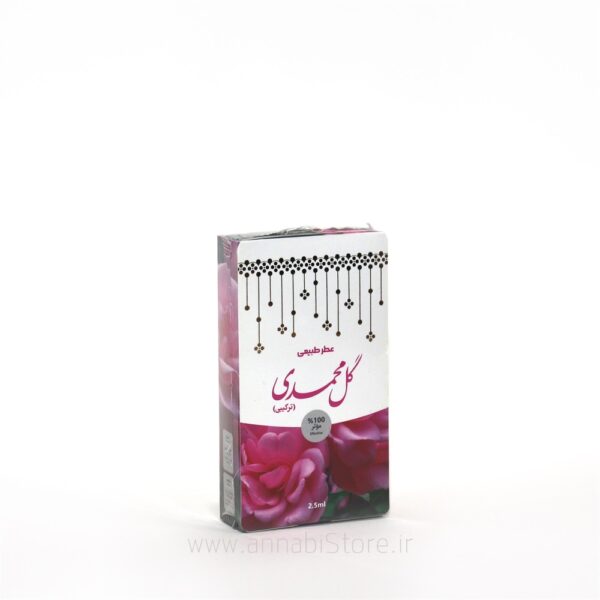 عطر طبیعی گل محمدی (2.5 گرم) – آرام‌بخش و نشاط‌آور