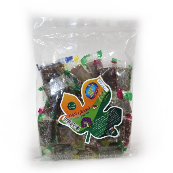 مسقطی انجیر دیم با شکر قهوه‌ای – بسته ۵۰۰ گرمی