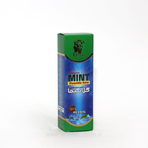 خمیر دندان ژله‌ای نعنایی گل سیما – ۱۰۰٪ گیاهی و آنتی‌باکتریال